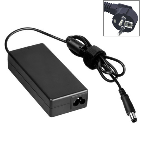 EU Plug AC Adapter 19V 4.74A 90W for HP COMPAQ Notebook, Output Tips: (4.75+4.2)x1.6mm - Click Image to Close